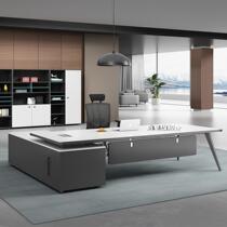 Boss Table Minimalist Modern Manager Table President Desk President Office Table Boss Table Chairs Combination Furniture Single