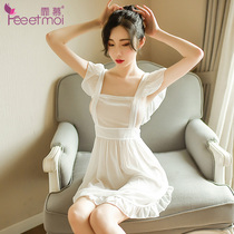 Sexy lingerie maid passion suit uniform temptation convenient sleep-free clothes