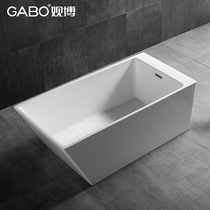 QC Watch Boo GABO General bathtub 6837 Home toilet Small family Type acrylic independent type Baths 1 5 m