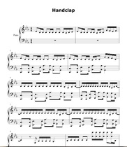 Handclap PUBG Mobile Top Songs Piano Score Solo Score HD