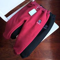 7702 Boys and Cotton Sweatpants Winter Cotton Pants-12 20