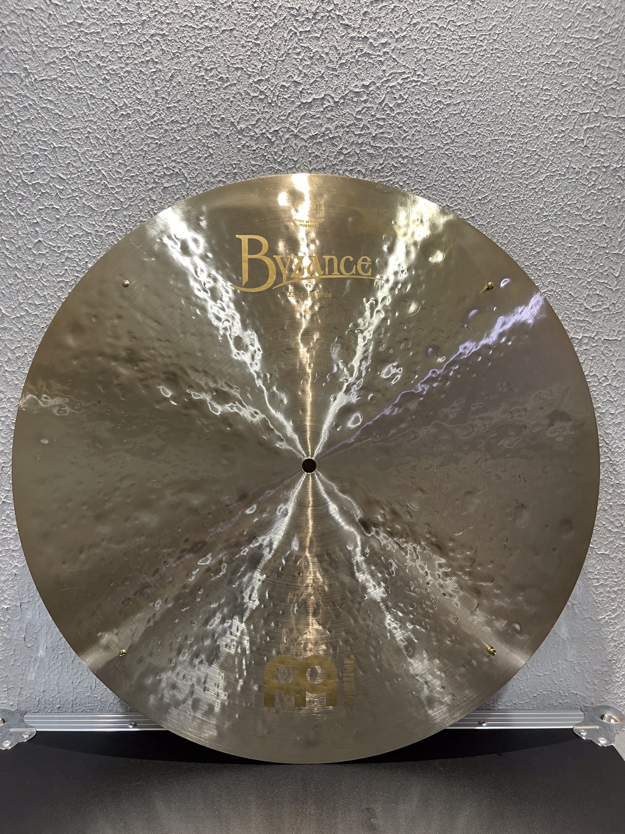 MEINL Mel Byzantine wolfgang Haffner signature model B22Jcr22 inch Liuding flat hat Ride