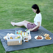(Clearance price) Picnic mat moisture-proof mat outdoor picnic mat waterproof thickened lawn mat light picnic cloth
