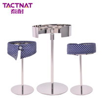 Tai Nie stainless steel collar rack display rack clothing store accessories decoration display rack upper wall collar window props