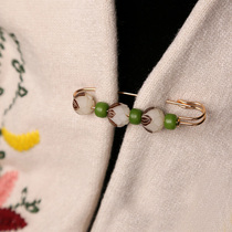 Retro Brooch Female Coat Cardiothoracic cardiothoracic scarf Buttoned Bodhi Lotus lotus Dont pin a chest Flower minimalist sweater accessories