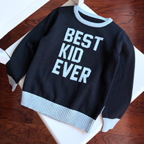 Childrens Knit Sweater Thin base shirt-12 22