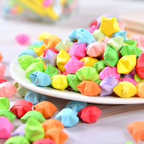  Lucky star origami star finished candy color star finished folding colorful star origami handmade star finished product