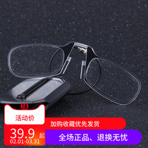 TR90 Clamp Old Floscope SOS Wallet Ultra Light Portable Key Closed Old Reading Mirror Old Light
