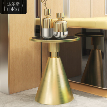 Nordic small side a few light luxury marble side few mobile sofa side corner coffee table small coffee table living room leisure small round table