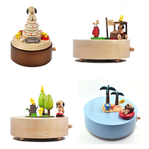 Sannu Music Box Taiwan jeancard Valentines Valentines Day Birthday Gifts Little Kids Sons Funny Real Wood
