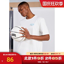 ZONEiD 2021 summer new short sleeve T-shirt mens print sweat-absorbing breathable loose casual sports round neck top