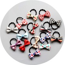 Suit fresh wind dog hair ring haircut teddy head accessories Yoke summer thumb hair rope Hair Accessories Kitty pet Supplies