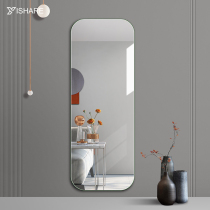 Light and luxurious without frame wearing glasses Home Fitting Mirror Sticker Wall Self-Adhesive Full Body Mirror Wall-mounted Custom Bedroom Floor Mirror