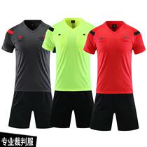 New football referee suits suit men and women custom printed word football tailoring equipped short sleeve football refereeing professional