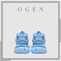 ULOVAZN Japans super fire smog blue daddy shoes 2022 new net red tide brand all-match womens shoes increase the ins tide