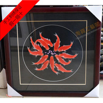  Su embroidery finished embroidery decorative painting Hand embroidery limited-time promotion More than twelve group fish every year Fine workmanship