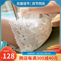 Lace shorts outside wearing Net red safety pants female anti-light Daisy leggings breathable explosion-proof light insurance pants summer