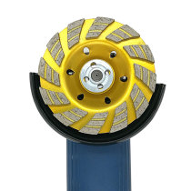 Sintered diamond grinding head angle grinder cutting disc grinding piece stone grinding edge wheel marble tile magnetic grinding wheel