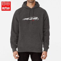 Ford Focus ST vector sweater mens and womens autumn and winter hooded lazy printing loose sports couples clothing net red