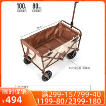 Pastoral flute Line Friends joint Vitality Brown Bear Portable Camping Fold Camp Car