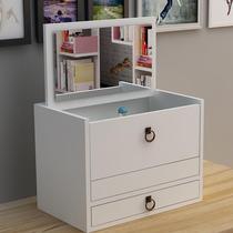 Dressing table Bedroom small apartment mini dressing table Simple economical makeup table Bay window Multi-function makeup cabinet