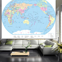World map roller blinds custom sunscreen waterproof curtains living room hanging paintings porch office living room roller blinds full blackout