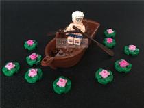 MOC small particles building blocks accessories 2551 14x5x2 boat wooden paddle 21301 Castle toys