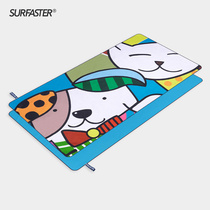 Cartoon bath towel quick-drying absorbent beach towel thin and portable trend holiday swimming Fitness Travel women towel children