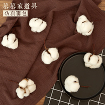 Cotton Dry Flower Photography Decoration Background Pendulum flawback Cosmetic Food Gourmet Shooting props Ins