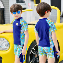 2017 new children swimsuit boy swimming trunks baby swimsuit boys split CUHK boy swimwear boys swimsuit boy