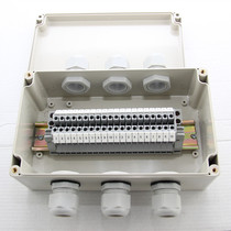 200*120*75 waterproof junction box plastic junction box three in three out large junction box with UK terminal