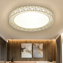 LED ceiling lamp Living room lamp Simple modern atmosphere Household round rectangular bedroom lamp Childrens bedroom lamp