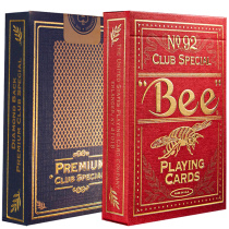 Little Bee playing card American original imported local tyrant gold Bee Card adult gilding collection creative Buk card