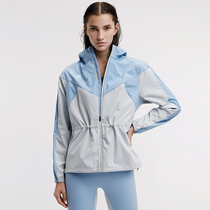 HOTSUIT SWEAT suit 2020 spring and autumn and winter new female FITNESS sweat burst sweat quick-drying top coat trench coat