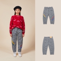 Dads home bobo choses new childrens super foreign air Joker casual dad pants jeans 79