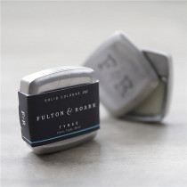 USA Fulton Roark original imported FR niche fashion portable metal tin box mens solid perfume
