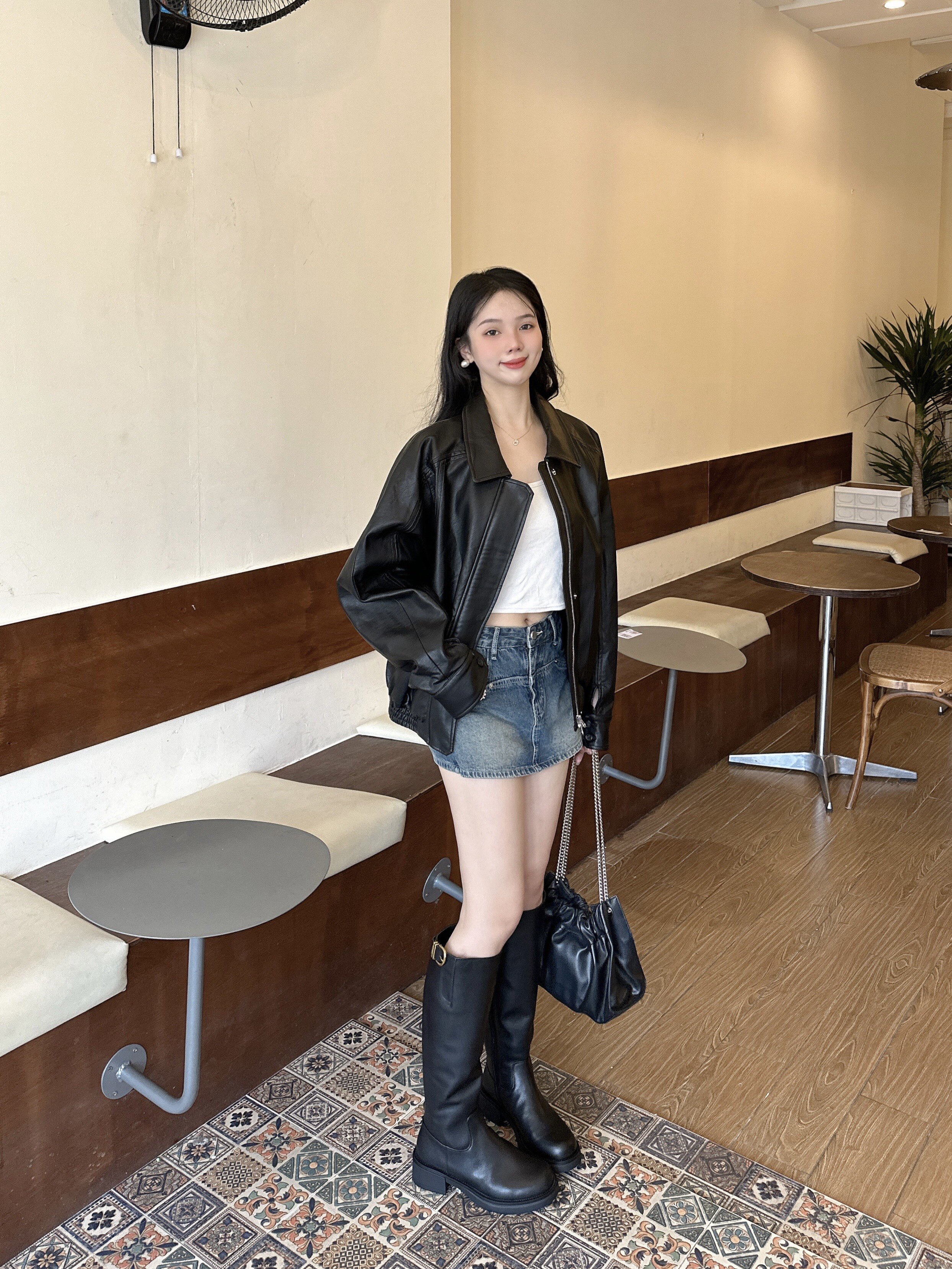 kisscat接吻猫[城市旅人]骑士靴，万茜方枪枪美洋同款真皮皮带扣复古英伦风