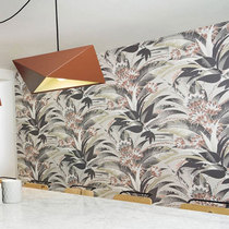 Belgian imported ARTE wallpaper American Nordic Southeast Asian style linen flowers and grass living room sofa background wallpaper