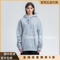 we11done official website 20fw small embroidery logo long-sleeved loose hoodie welldone sweater