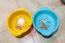  Japan Daichuang DAISO washbasin newborn childrens products wash ass cartoon with baby raspberry Made in Japan