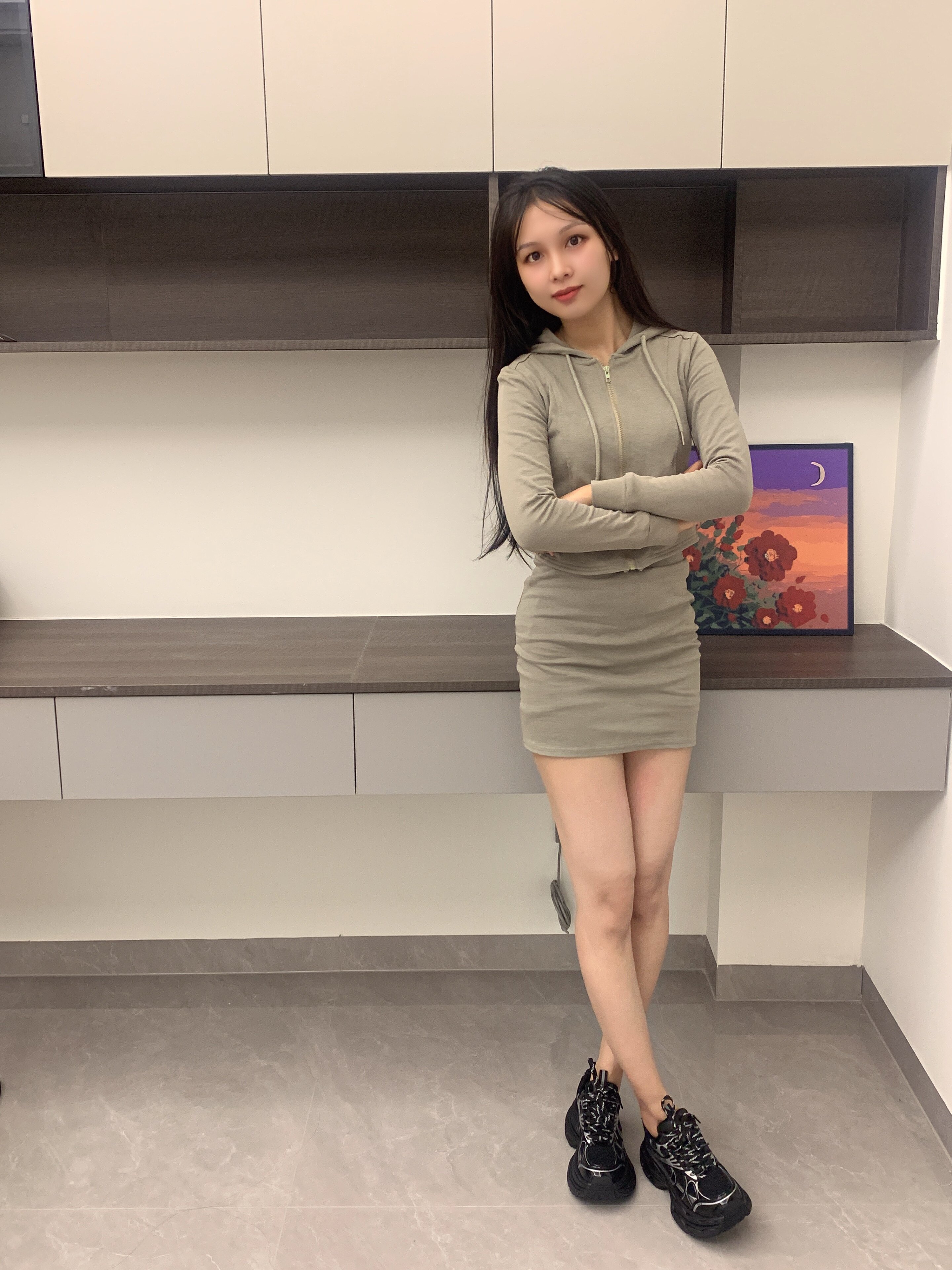 迪丽热巴同款骆驼银月老爹鞋 厚底增高拉长比例 银色系未来感十足