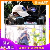 Canada NASA aerospace pilot NASA tide brand red canoe baseball cap Men and Women original price 380