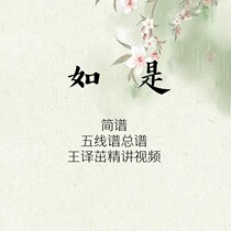 In the case of the Guzheng Spectral Spectral Five Line Spectral Excellence video Wang Translation