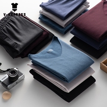 De velvet incognito thermal underwear mens thickened velvet autumn and winter mens self-heating autumn clothes autumn pants wear suit tide