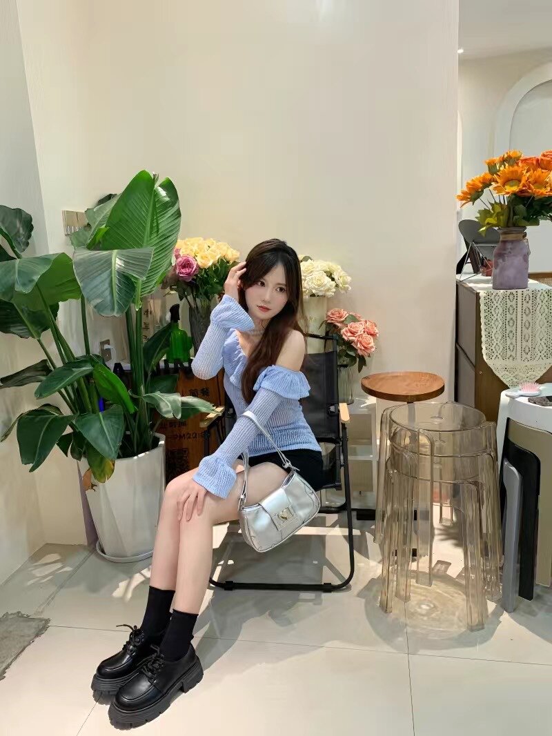 达芙妮春季厚底乐福鞋，英伦风厚底增高3-4cm小个子友好一脚蹬便捷