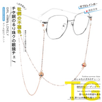 Titanium steel glasses chain Women hanging neck net red Lolita sun eye chain hanging rope fashion male Japanese ink mirror chain