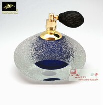 European-style perfume bottle perfume bottle wonderful glass perfume spray bottle flat semi-cut special perfume bottle