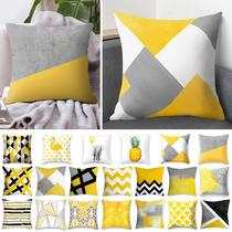 Striped Pillowcase Geometric Throw Cushion Pillow Cover