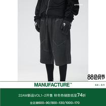 ATTEMPT SS21 Alien Pocket stained crotch shorts