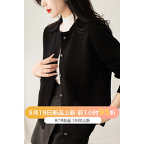 の Autumns newest heavyweight machine washable pure wool 800g COCO camellia jacket EGZY56361